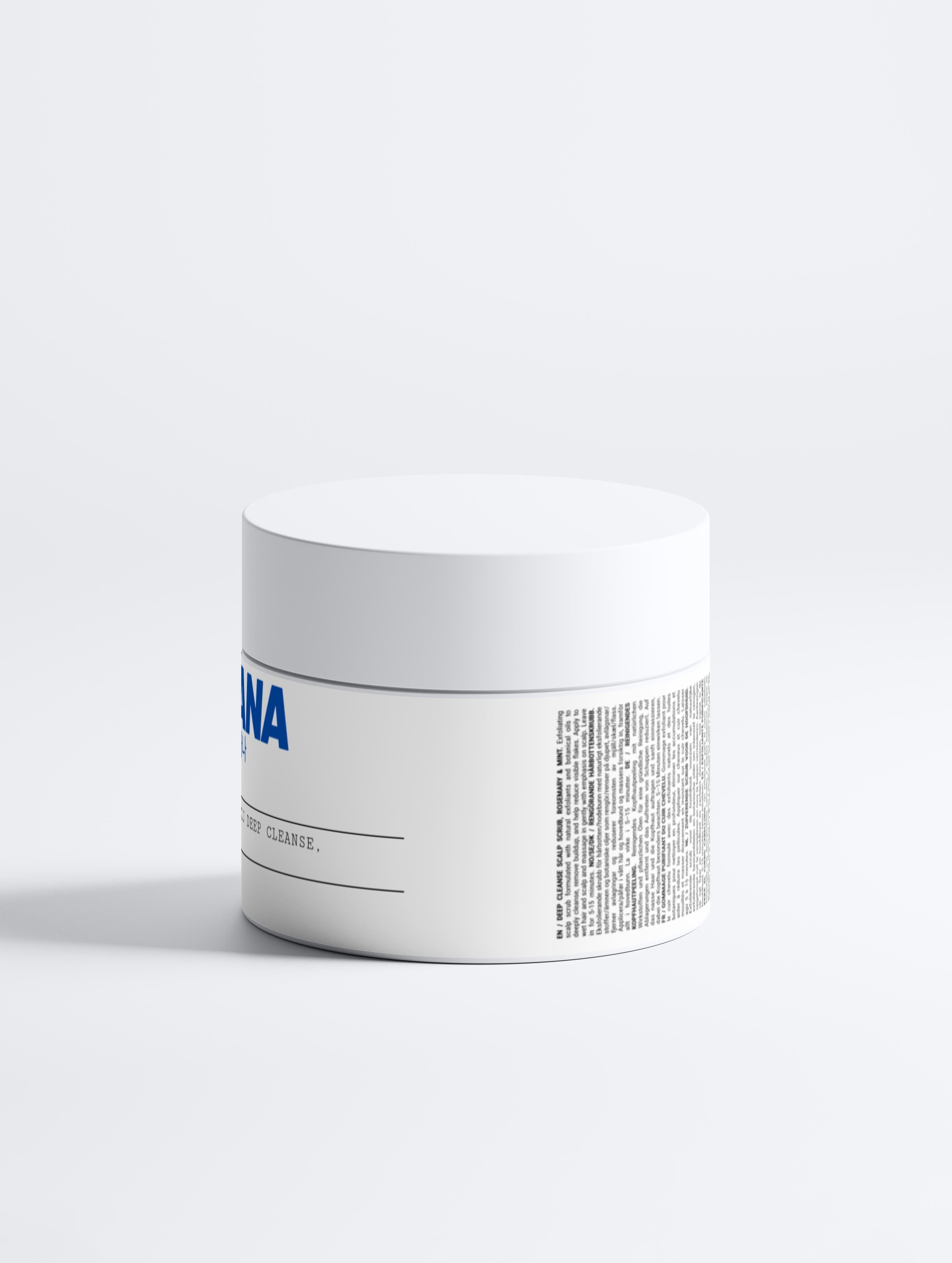 Exfoliant pour cuir chevelu Deep Cleanse, romarin et menthe