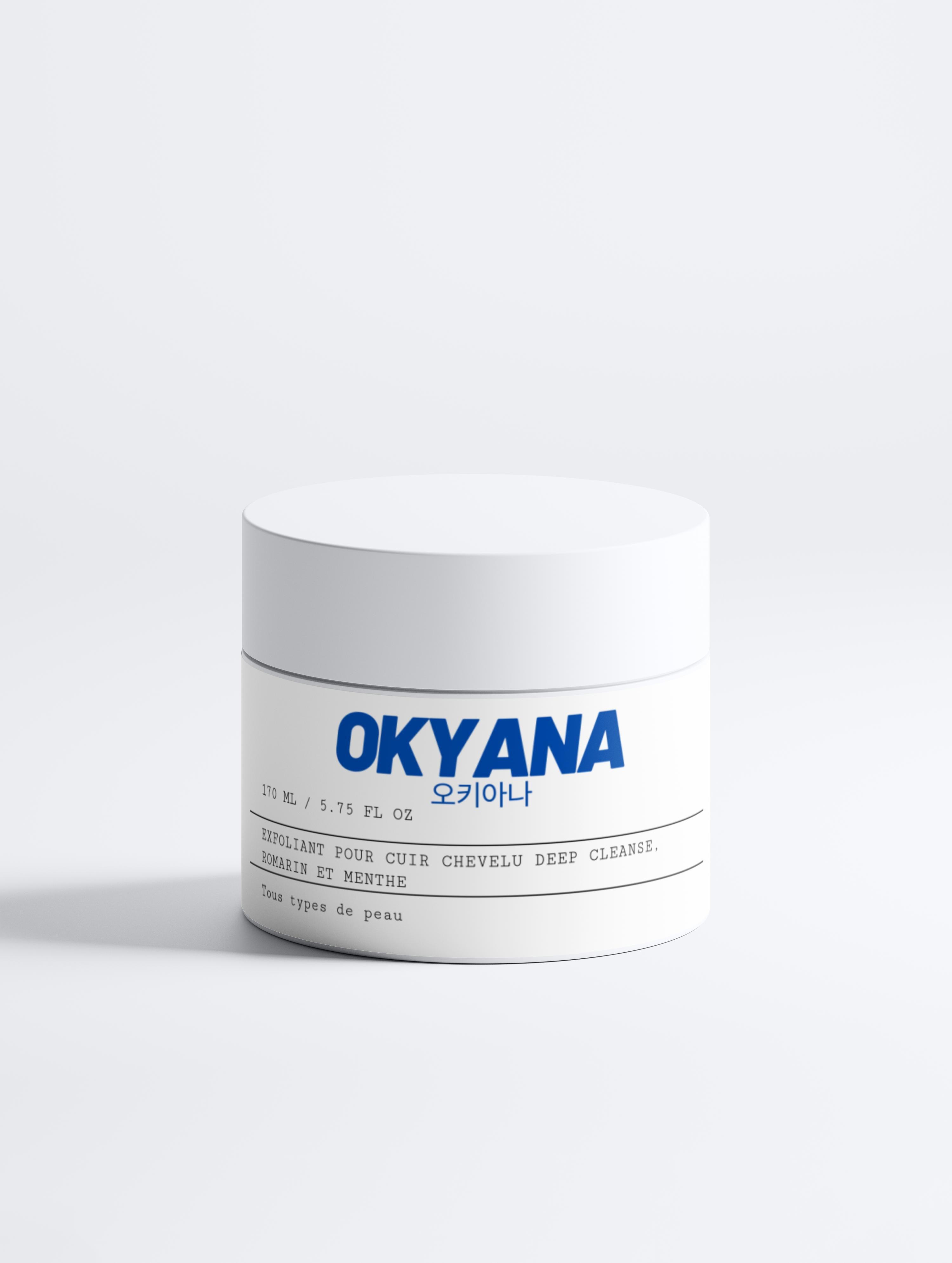 Exfoliant pour cuir chevelu Deep Cleanse, romarin et menthe