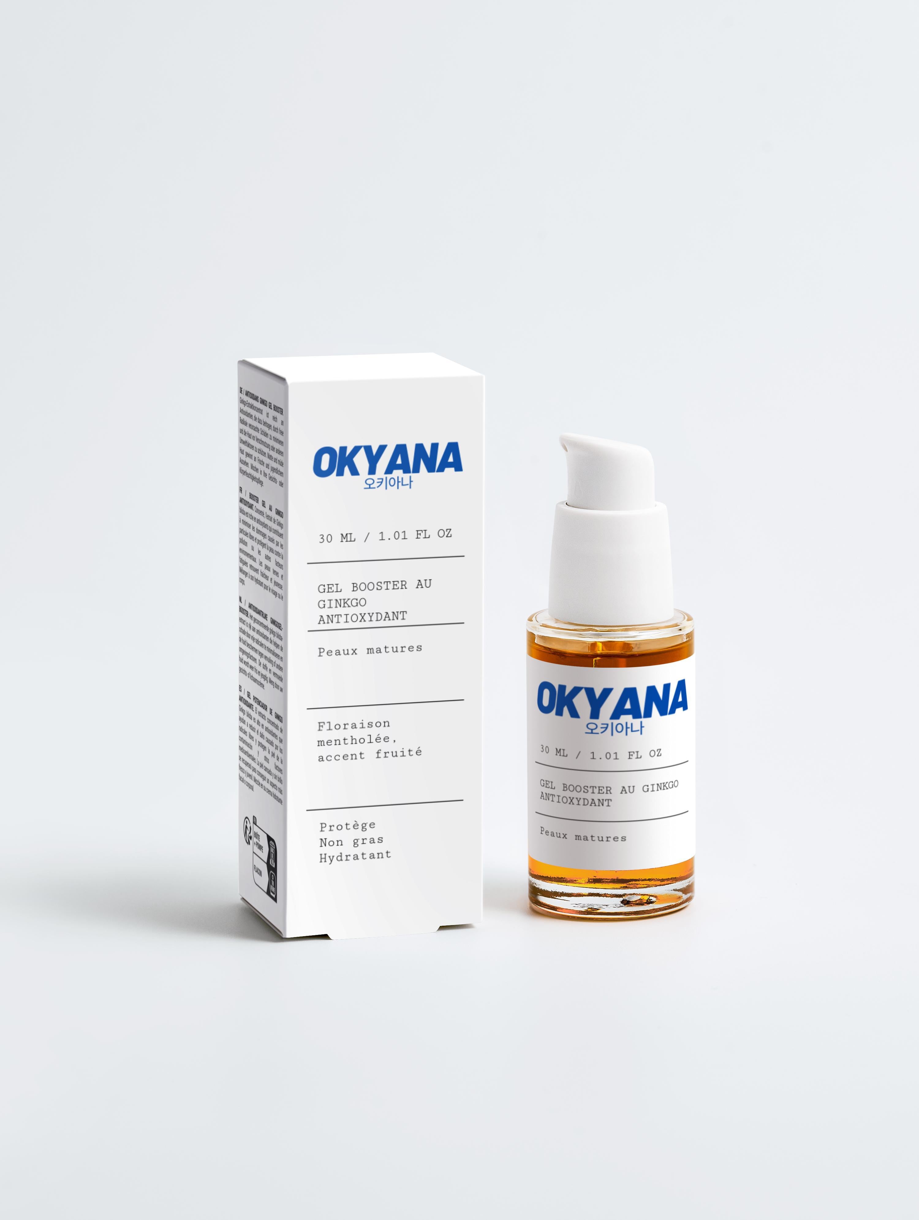 Gel Booster au ginkgo antioxydant